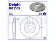 JARRULEVY DELPHI, 2 KPL / PKT, ETU, FORD FIESTA - Jarrulevyt - BG3359 - 2