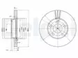 JARRULEVY DELPHI, 2 KPL / PKT, ETU, VW PASSAT - Jarrulevyt - BG3199 - 2