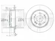 JARRULEVY DELPHI, 2 KPL / PKT, TAKA, HONDA CR-V - Jarrulevyt - BG3979 - 2