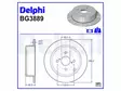 JARRULEVY DELPHI, 2 KPL / PKT, TAKA, TOYOTA COROLLA - Jarrulevyt - BG3889 - 2