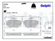 JARRUPALASARJA DELPHI ETU, ALFA, FIAT, LANCIA - Jarrupalasarjat - LP459 - 2