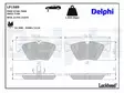 JARRUPALASARJA DELPHI ETU, CHRYSLER, MERCEDES - Jarrupalasarjat - LP1589 - 2