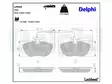 JARRUPALASARJA DELPHI ETU, CITROEN, FIAT, LANCIA, PEUGEOT - Jarrupalasarjat - LP909 - 2