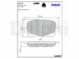 JARRUPALASARJA DELPHI ETU, TOYOTA - Jarrupalasarjat - LP2129 - 2