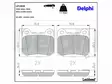 JARRUPALASARJA DELPHI TAKA, NISSAN, SUBARU - Jarrupalasarjat - LP1839 - 2