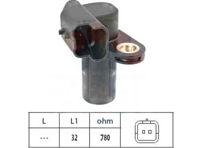 ANTURI KAMPI/NOKKA-AKS. RENAULT, OPEL, NISSAN - Kampiakselin anturi - 7744-94709 - 1