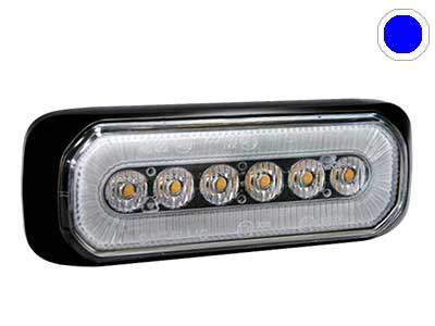 AXIXTECH HB6 SIN/KIRKAS LED-TASOVILKKU R65 LED-KEHÄLLÄ - LED-tasovilkku - 1603-300599 - 1