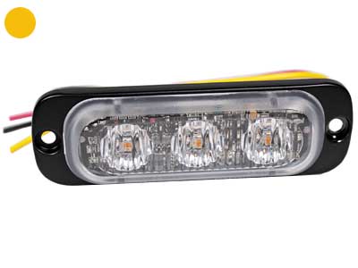 AXIXTECH ST3 KELTAINEN LED-TASOVILKKU 3-LED - LED-tasovilkku - 1603-300589 - 1