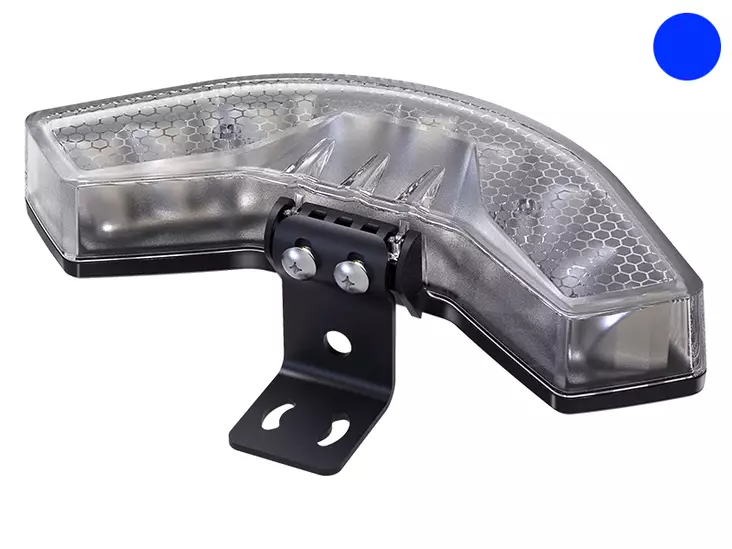 Axixtech OV9 Omni View led-tasovilkku sininen R65 180° - LED-tasovilkku - 1603-300749 - 1