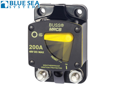 Blue Sea 7149 automaattisulake & virtakytkin 200A - Blue Sea Automaattisulakkeet - 1790-7149 - 1