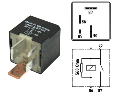 HEHKURELE VW 357 911 253A - Hehkureleet merkkihaku - 1100-0519 - 1