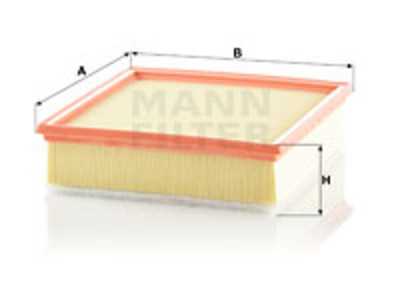 ILMANSUODATIN MANN, ISUZU - Ilmansuodattimet - 1482-C24049 - 1