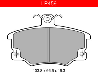 JARRUPALASARJA DELPHI ETU, ALFA, FIAT, LANCIA - Jarrupalasarjat - LP459 - 1