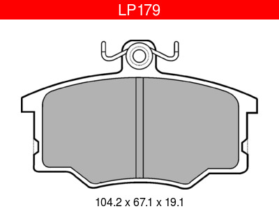JARRUPALASARJA DELPHI ETU, AUDI, VOLVO - Jarrupalasarjat - LP179 - 1