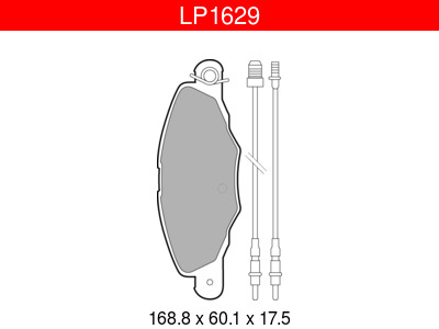 JARRUPALASARJA DELPHI ETU, CITROEN - Jarrupalasarjat - LP1629 - 1