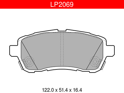 JARRUPALASARJA DELPHI ETU, DAIHATSU, FORD, MAZDA, SUBARU - Jarrupalasarjat - LP2069 - 1