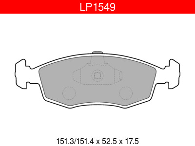 JARRUPALASARJA DELPHI ETU, FIAT # - Jarrupalasarjat - LP1549 - 1