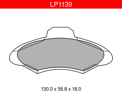 JARRUPALASARJA DELPHI ETU, FORD - Jarrupalasarjat - LP1139 - 1