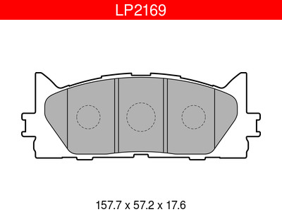 JARRUPALASARJA DELPHI ETU, LEXUS, TOYOTA - Jarrupalasarjat - LP2169 - 1