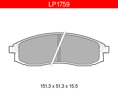 JARRUPALASARJA DELPHI ETU, MITSUBISHI, NISSAN - Jarrupalasarjat - LP1759 - 1