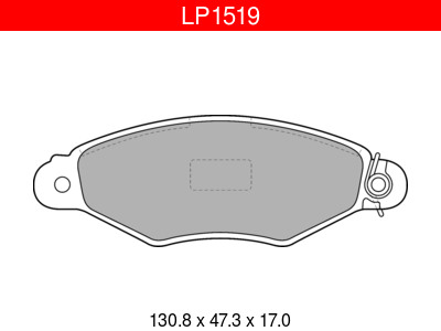JARRUPALASARJA DELPHI ETU, NISSAN, PEUGEOT, RENAULT - Jarrupalasarjat - LP1519 - 1
