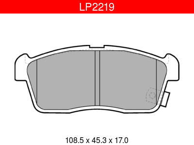 JARRUPALASARJA DELPHI ETU, NISSAN, SUZUKI - Jarrupalasarjat - LP2219 - 1