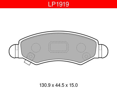 JARRUPALASARJA DELPHI ETU, OPEL, SUZUKI - Jarrupalasarjat - LP1919 - 1