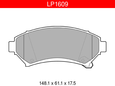 JARRUPALASARJA DELPHI ETU, OPEL - Jarrupalasarjat - LP1609 - 1