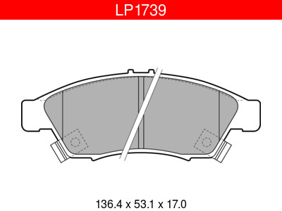 JARRUPALASARJA DELPHI ETU, SUZUKI - Jarrupalasarjat - LP1739 - 1