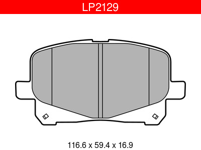 JARRUPALASARJA DELPHI ETU, TOYOTA - Jarrupalasarjat - LP2129 - 1