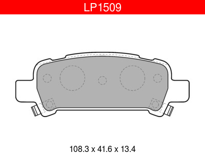JARRUPALASARJA DELPHI TAKA, SUBARU - Jarrupalasarjat - LP1509 - 1