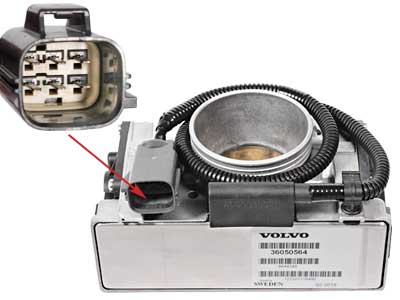 KAASULÄPPÄKOTELO VOLVO OE UUSI - Kaasuläppätunnistimet ja -kotelot - 7752-94639 - 1