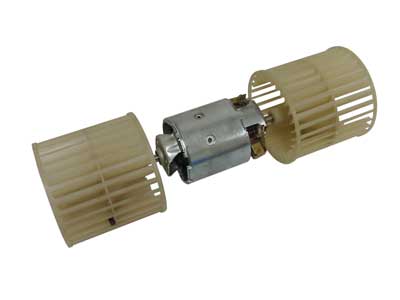 LÄM.MOOT. 24V 2X8MM 73MM - Puhallinmoottorit ja vastukset ym - 9000-1609 - 1