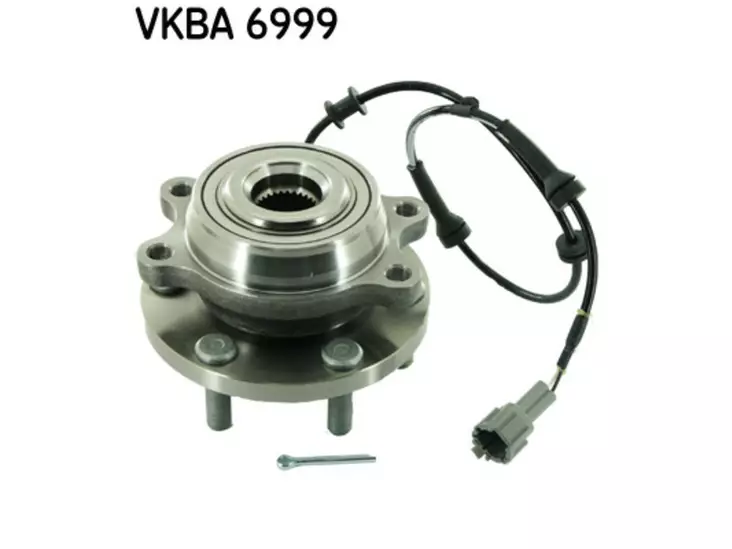PYÖRÄNLAAKERISARJA SKF, ETU, NISSAN - Pyöränlaakerisarjat - VKBA6999 - 1