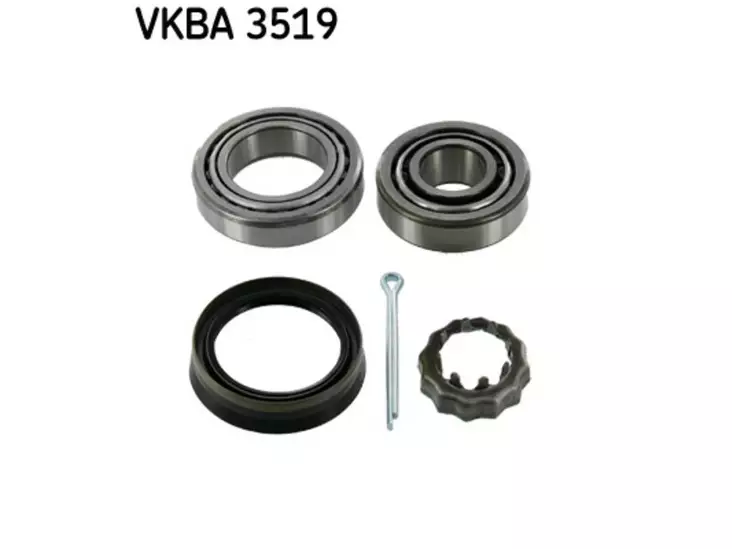 PYÖRÄNLAAKERISARJA SKF, TAKA, AUDI, SEAT, VW - Pyöränlaakerisarjat - VKBA3519 - 1