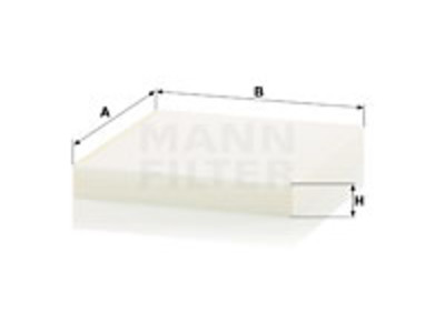 RAITISILMASUODATIN MANN, HYUNDAI - Raitisilmasuodattimet - 1482-CU23019 - 1