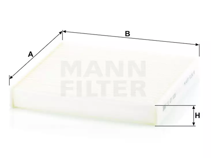 RAITISILMASUODATIN MANN - Raitisilmasuodattimet - 1482-CU22029 - 1