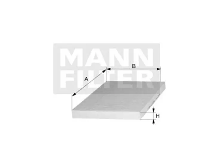 RAITISILMASUODATIN MANN - Raitisilmasuodattimet - 1482-CUK26019 - 1