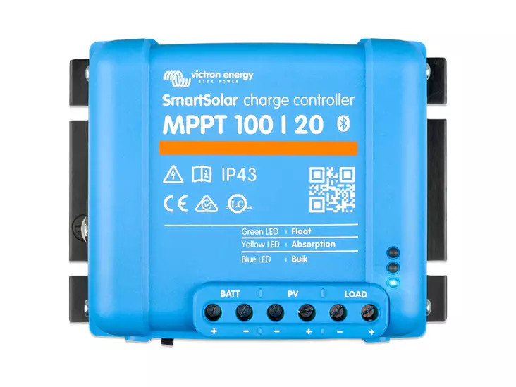 VICTRON SMARTSOLAR MPPT 100/20 (UP TO 48V) RETAIL - Aurinkopaneelisäätimet - 1702-87699 - 1