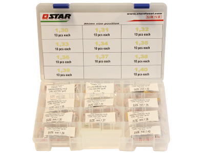 TIIVISTESARJA C/RAIL 110KPL# - Common Rail muut varaosat - 53509 - 1