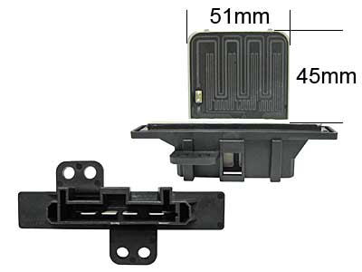VASTUS NISSAN ALMERA 95- - Puhallinmoottorit & vastukset merkkihaku - 9031-1409 - 1