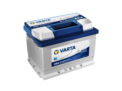Varta D59 Blue Dynamic käynnistysakku 12V 60Ah 540A -/+ - VARTA käynnistysakut - 1810-D59 - 1