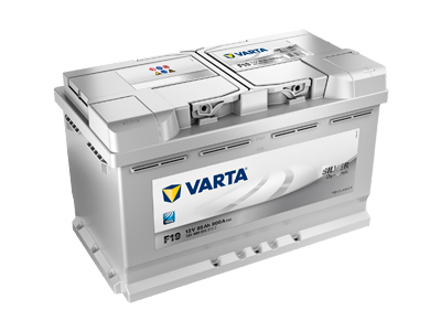 Varta F19 Silver Dynamic käynnistysakku 12V 85Ah 800A -/+ - VARTA käynnistysakut - 1810-F19 - 1