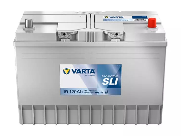 VARTA PROMOTIVE SLI 120AH 780A 347X173X234MM -/+ - VARTA hyötyajoneuvojen akut - 1820-I9 - 1