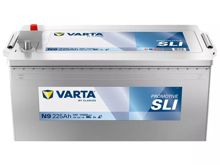 VARTA PROMOTIVE SLI 225AH 1150A 518X276X242MM +/- - VARTA hyötyajoneuvojen akut - 1820-N9 - 1