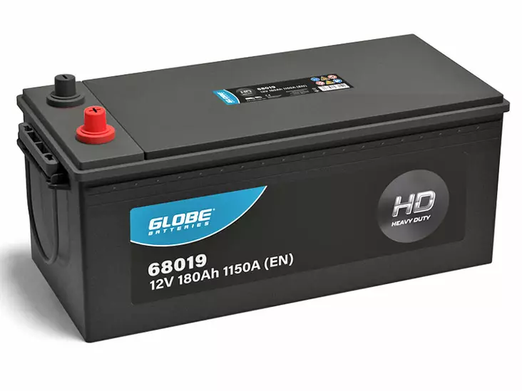 GLOBE HD SMF 180AH 513X223X223 -/+ 1150A EN - Globe hyötyajoneuvon käynnistysakut - 1806-68019 - 2