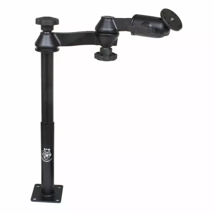 Ram Mounts Tele-Pole asennussarja 12" & 9" - Tupla kääntövarsi 1,5" C-sarja - Kiinnityssarja C sarja 1,5" pallo - RAM-VP-SW1-129 - 1