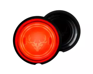 Strands Freedom Viking Dark led-äärivalo - Punainen 12-24V - Kumivarsi äärivalot - 1605-830429 - 1