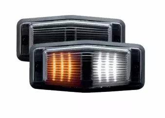 Strands IZE Black Bullet Double Burner Duo led-äärivalo - Keltaiset äärivalot - 1605-850459 - 1