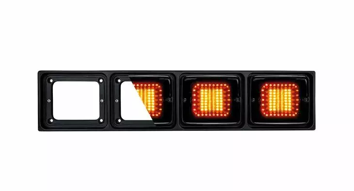 Strands IZE led-takavalon asennuskehys - 4x valolle - LED-takavalotarvikkeet - 1605-800639 - 1